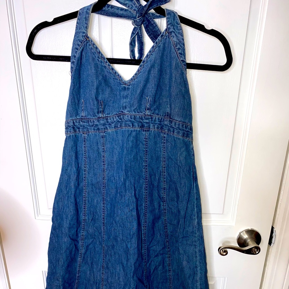 Denim Summer Dress, Good Quality, Never Worn